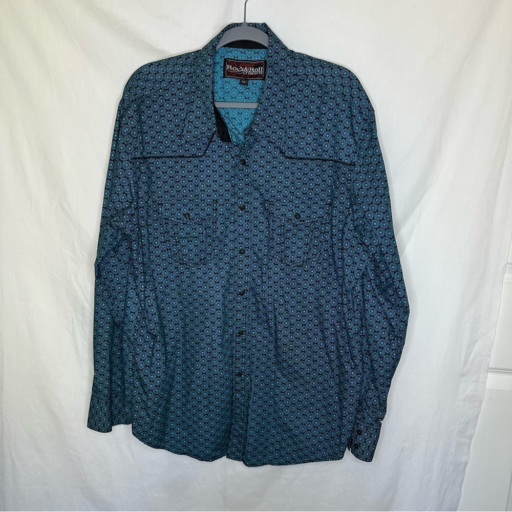 Men's Blue Button Down Shirt